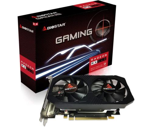 Graphics Card BIOSTAR AMD Radeon RX 560 1175 MHz 4 GB GDDR5 128 bit PCI Express 3.0 Active...