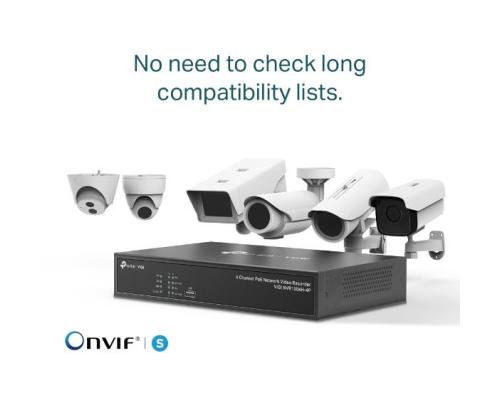 NET VIDEO RECORDER 4CH POE+/VIGI NVR1004H-4P TP-LINK