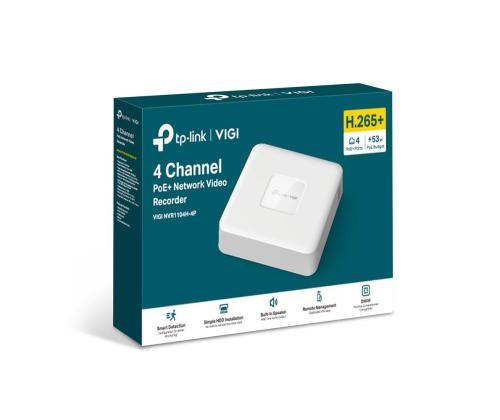 NET VIDEO RECORDER 4CH/VIGI NVR1104H-4P TP-LINK