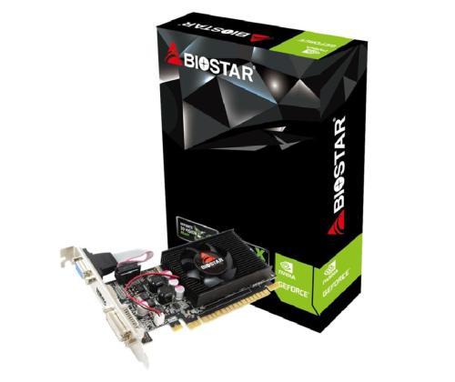 Graphics Card BIOSTAR NVIDIA GeForce GT 610 700 MHz 2 GB GDDR3 64 bit PCI Express x16 2.0 Active...