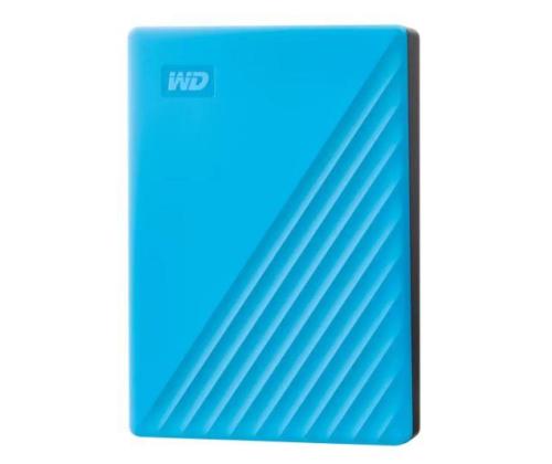 External HDD WESTERN DIGITAL My Passport 6TB USB 2.0 USB 3.2 Sky Blue WDBR9S0060BBL-WESN