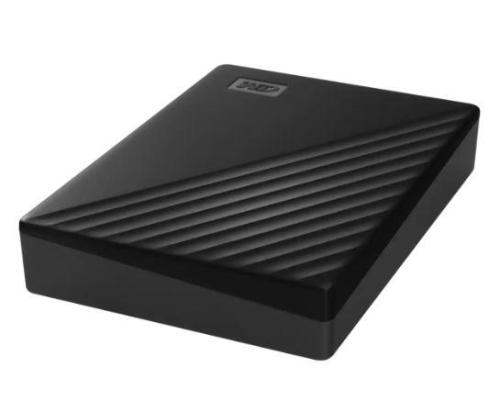 External HDD WESTERN DIGITAL My Passport 6TB USB 2.0 USB 3.2 Black WDBR9S0060BBK-WESN