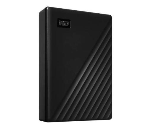 External HDD WESTERN DIGITAL My Passport 6TB USB 2.0 USB 3.2 Black WDBR9S0060BBK-WESN