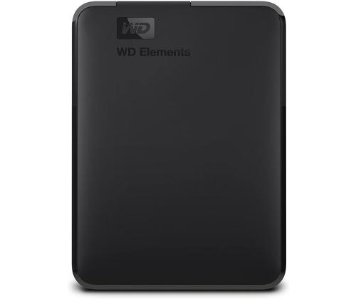 External HDD WESTERN DIGITAL Elements Portable WDBU6Y0050BBK-WESN 5TB USB 3.0 Colour Black...