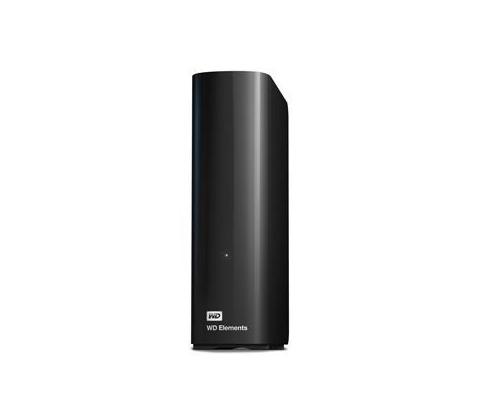 External HDD WESTERN DIGITAL Elements Desktop 6TB USB 3.0 Drives 1 Black WDBWLG0060HBK-EESN