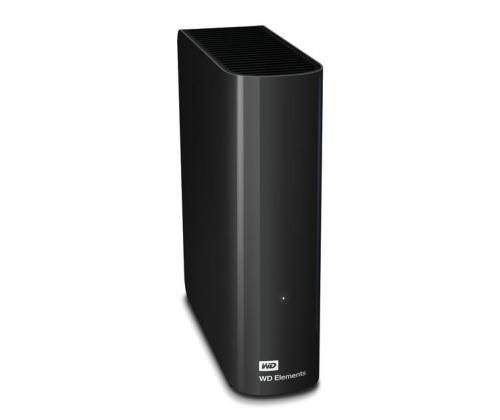 External HDD WESTERN DIGITAL Elements Desktop 6TB USB 3.0 Drives 1 Black WDBWLG0060HBK-EESN