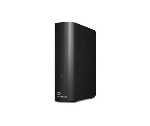 External HDD WESTERN DIGITAL Elements Desktop 6TB USB 3.0 Drives 1 Black WDBWLG0060HBK-EESN