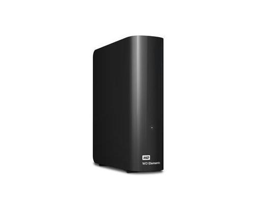 External HDD WESTERN DIGITAL Elements Desktop 8TB USB 3.0 Drives 1 Black WDBWLG0080HBK-EESN