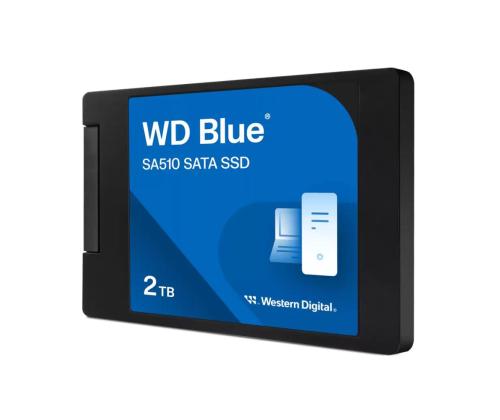 SSD WESTERN DIGITAL Blue SA510 2TB SATA 3.0 Write speed 520 MBytes/sec Read speed 560 MBytes/sec...