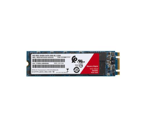 SSD WESTERN DIGITAL Red SA500 500GB M.2 SATA 3.0 Write speed 530 MBytes/sec Read speed 560 MBytes...