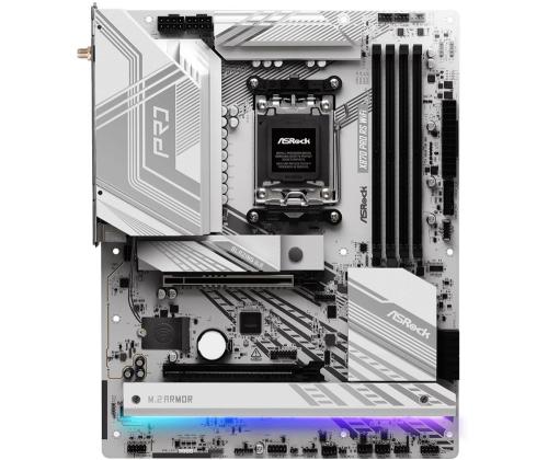 Mainboard ASROCK AMD X870 SAM5 ATX Memory DDR5 Memory slots 4 1xPCI-Express 4.0 16x 1xPCI-Express...