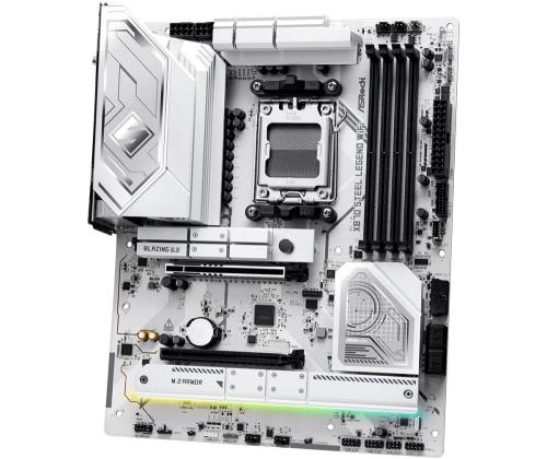 Mainboard ASROCK AMD X870 SAM5 ATX Memory DDR5 Memory slots 4 1xPCI-Express 4.0 16x 1xPCI-Express...