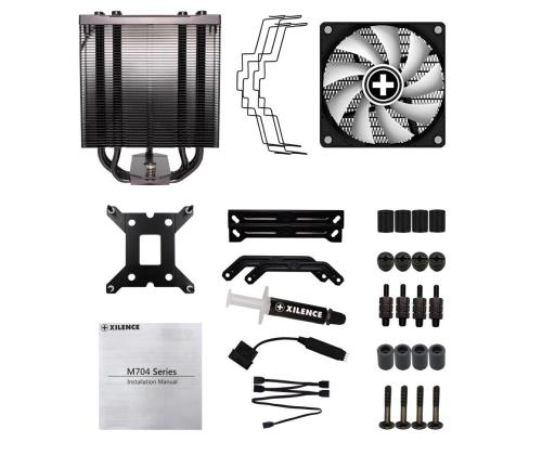 CPU COOLER MULTI SOCKET/M704PRO.ARGB XC056 XILENCE