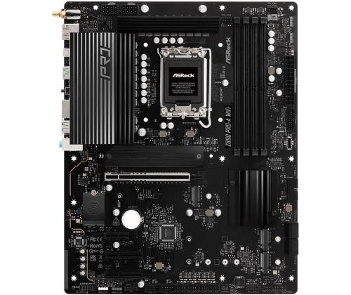 Mainboard ASROCK Intel Z890 LGA1851 ATX Memory DDR5 Memory slots 4 Z890PRO-AWIFI