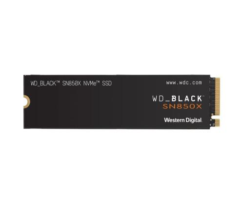SSD|WESTERN DIGITAL|Black SN850X|2TB|M.2|PCIE|NVMe|Write speed 6600 MBytes/sec|Read speed 7300 MBytes/sec|2.38mm|TBW 1200 TB|WDS200T2X0E