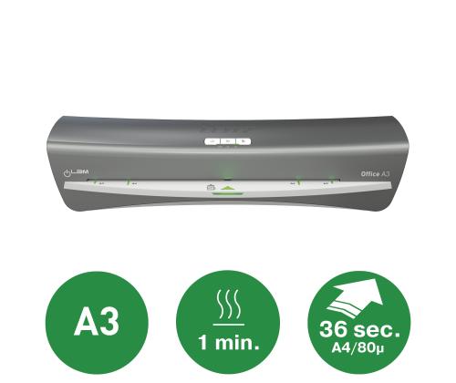 laminaator LEITZ iLAM Office A3 hõbedane
