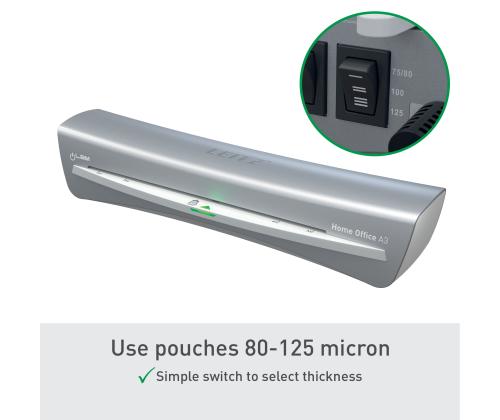 laminaator LEITZ iLAM Home Office A3 hall