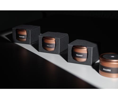 Lõhnaküünal CF Inspire 30h kuldses topsis