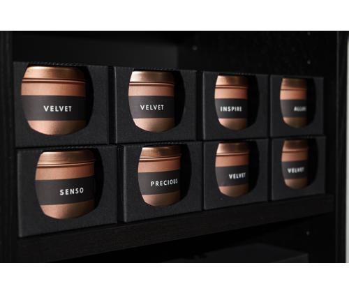 Lõhnaküünal CF Inspire 30h kuldses topsis