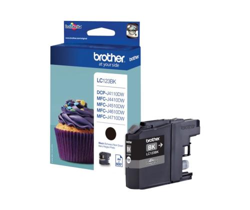 BROTHER LC123BK ink black 600pages