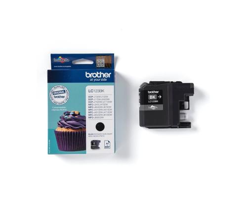 BROTHER LC123BK ink black 600pages