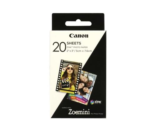 CANON ZINK PAPER ZP-2030 20 SHEETS