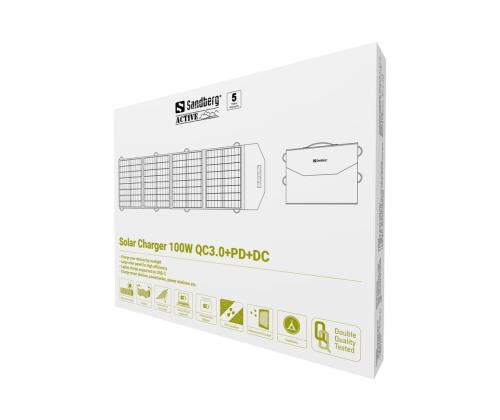 SANDBERG Solar Charger 100W QC3.0+PD+DC