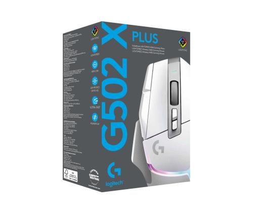 LOGI G502 X PLUS - WHITE/PREMIUM - EER2