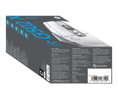 LOGI G502 X LIGHTSPEED - WHITE/CORE EER2