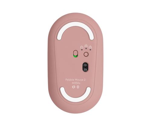 LOGI Pebble Mouse 2 M350s TONAL ROSE BT