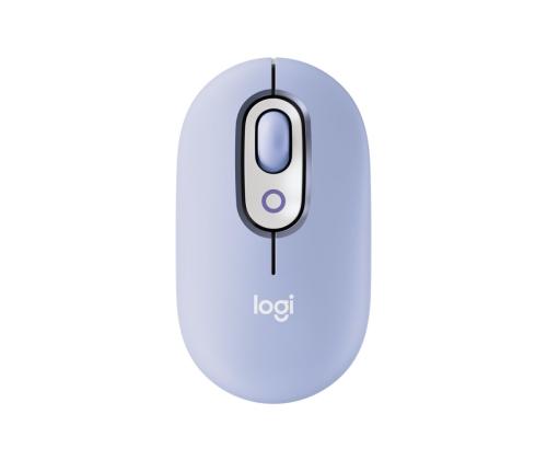 LOGI POP Mouse with emoji - LILAC