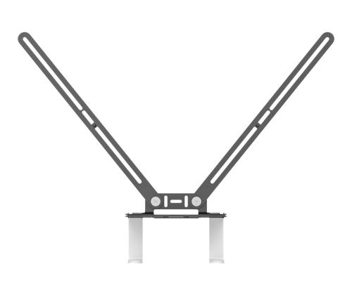 LOGI TV Mount For Video Bars White