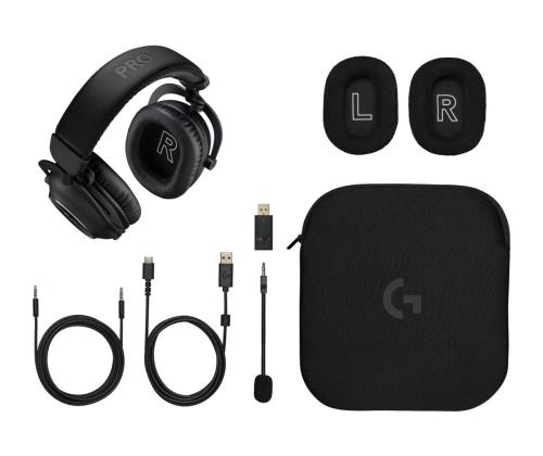 LOGI PRO X 2 LIGHTSPEED Wl Headset BLACK