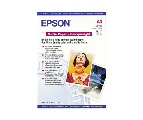 EPSON paper matt heavyweight A3 50sh