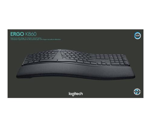 LOGI ERGO K860 - GRAPHITE (PAN)