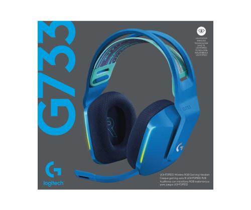LOGI G733 LightSpeed Headset blue