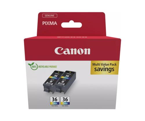 CANON CLI-36 Ink Cartridge Twin Pack