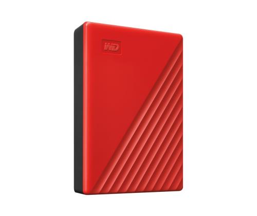 WD My Passport 4TB portable HDD Red