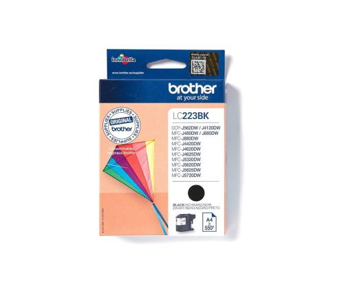BROTHER LC223BK ink black 550pages