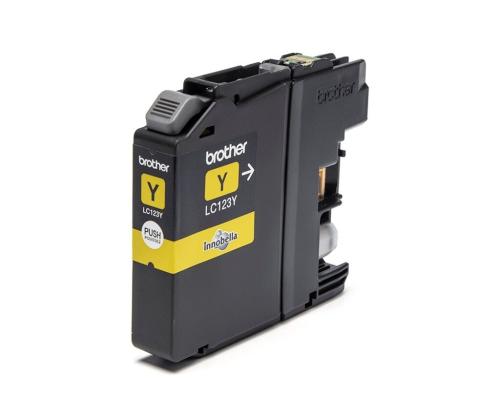 BROTHER LC123Y ink yellow 600pages