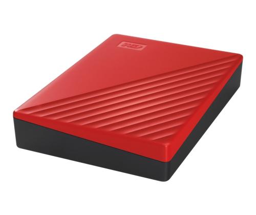 WD My Passport 4TB portable HDD Red