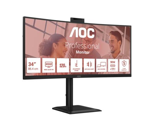 AOC 34inch 3440x1440 120HZ VA CURVED