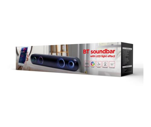 GEMBIRD BT soundbar with LED light