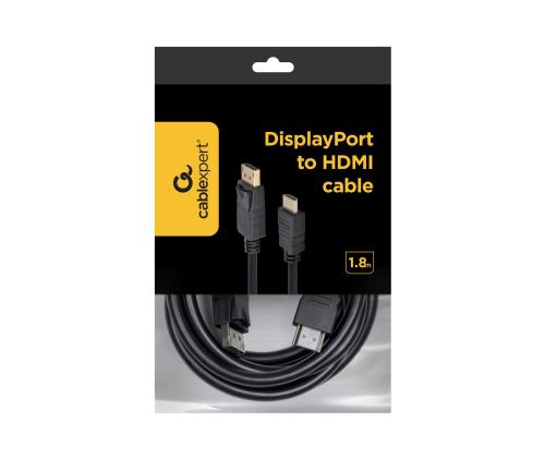 GEMBIRD cable DISPLAYPORT M ->HDMI