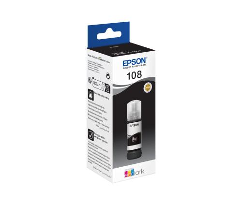 EPSON 108 EcoTank Black Ink Bottle