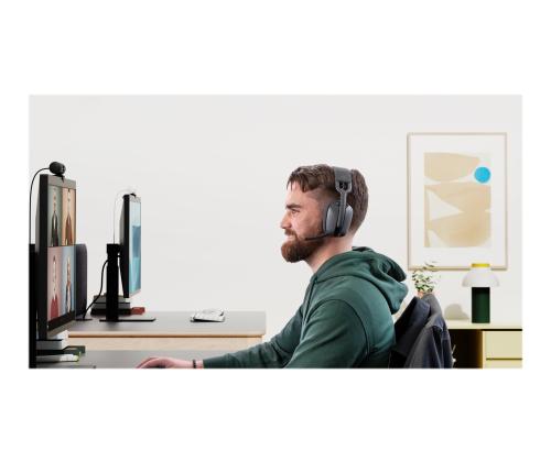 LOGI Zone Vibe Wl UC headset - GRAPHITE