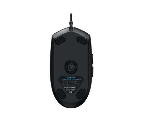LOGI G203 LIGHTSYNC Gaming Mouse Black