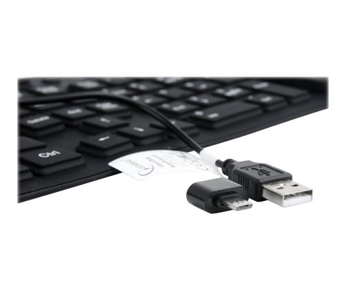 GEMBIRD KB-109F-B Flexible keyboard