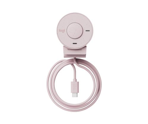 LOGI Brio 300 Full HD webcam - ROSE