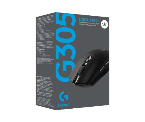 LOGI G305 Recoil Gaming Mouse BLACK EWR2